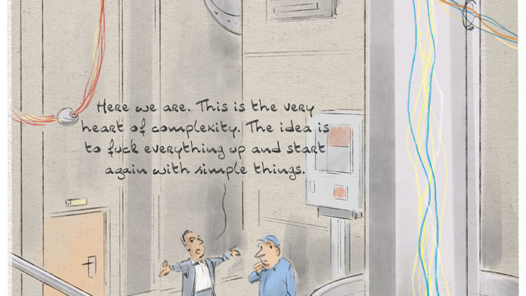 technology cartoon