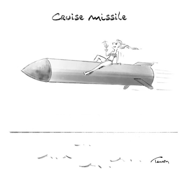 Cruise missile cartoon